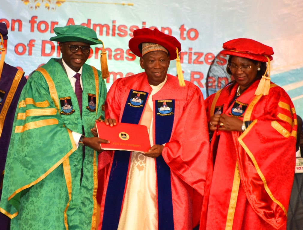 LASU HAS EVOLVED TO BE THE BEST - SANWO-OLU